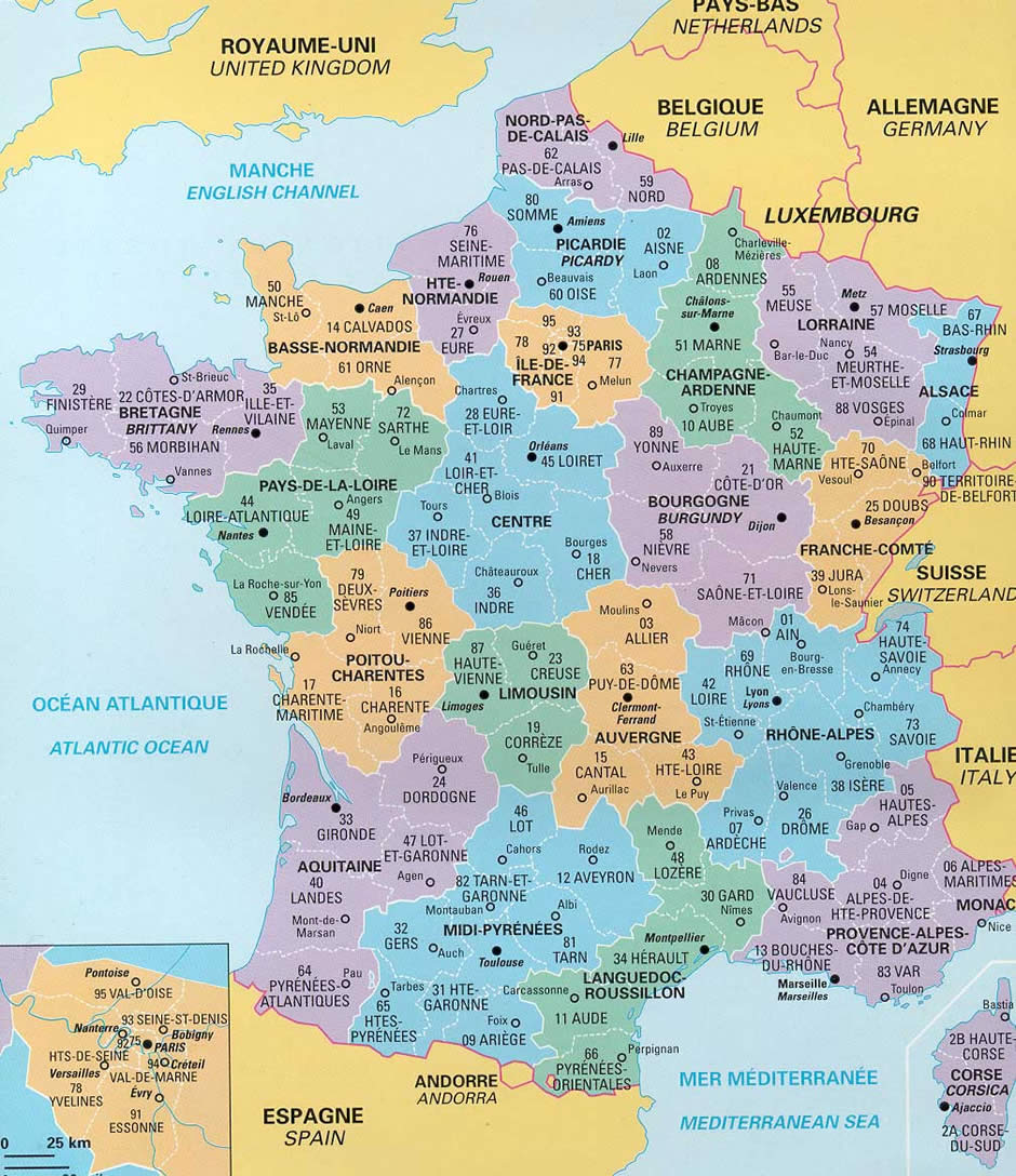Montpellier karte